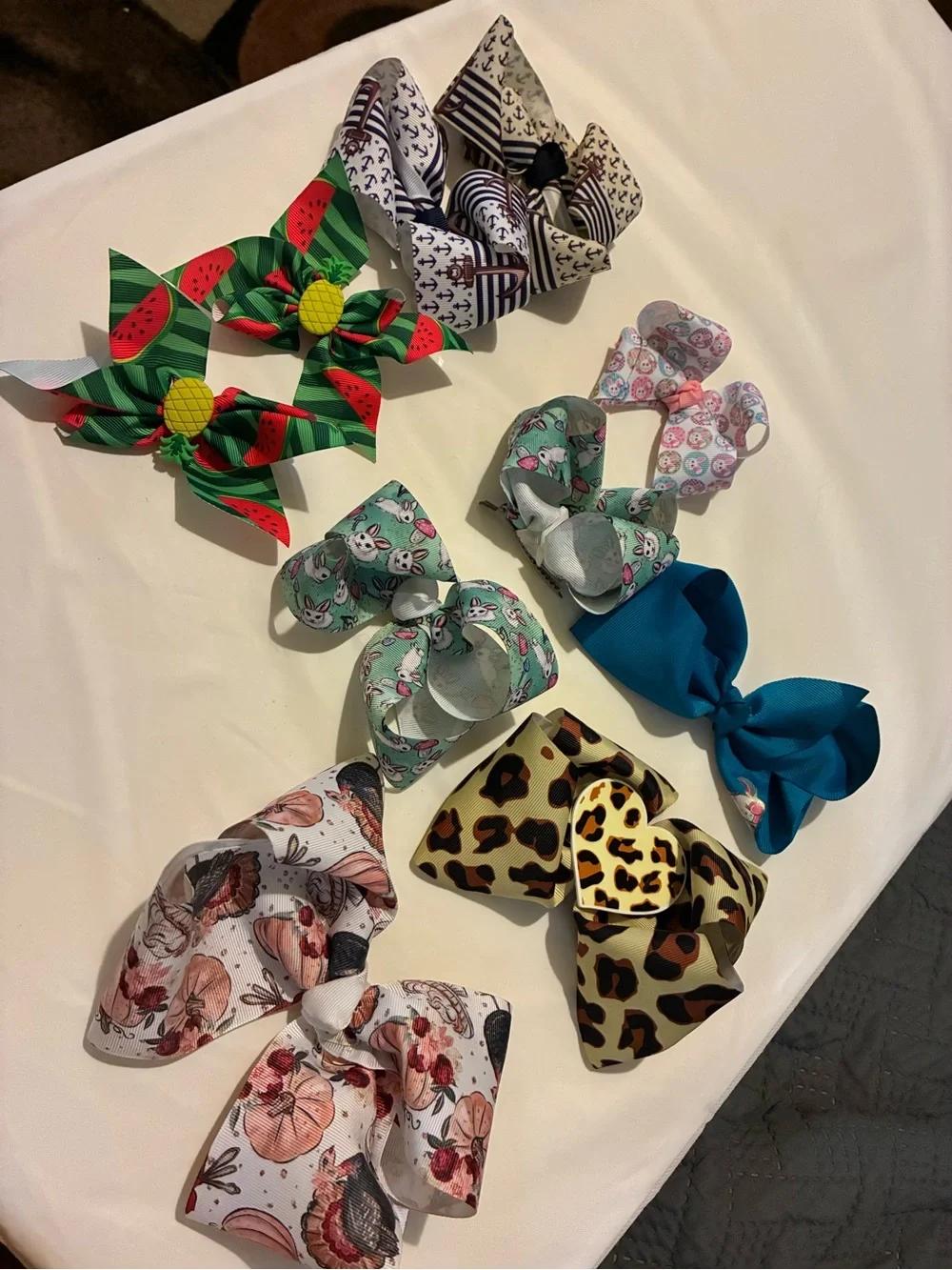 Kids Hair Bow Set -